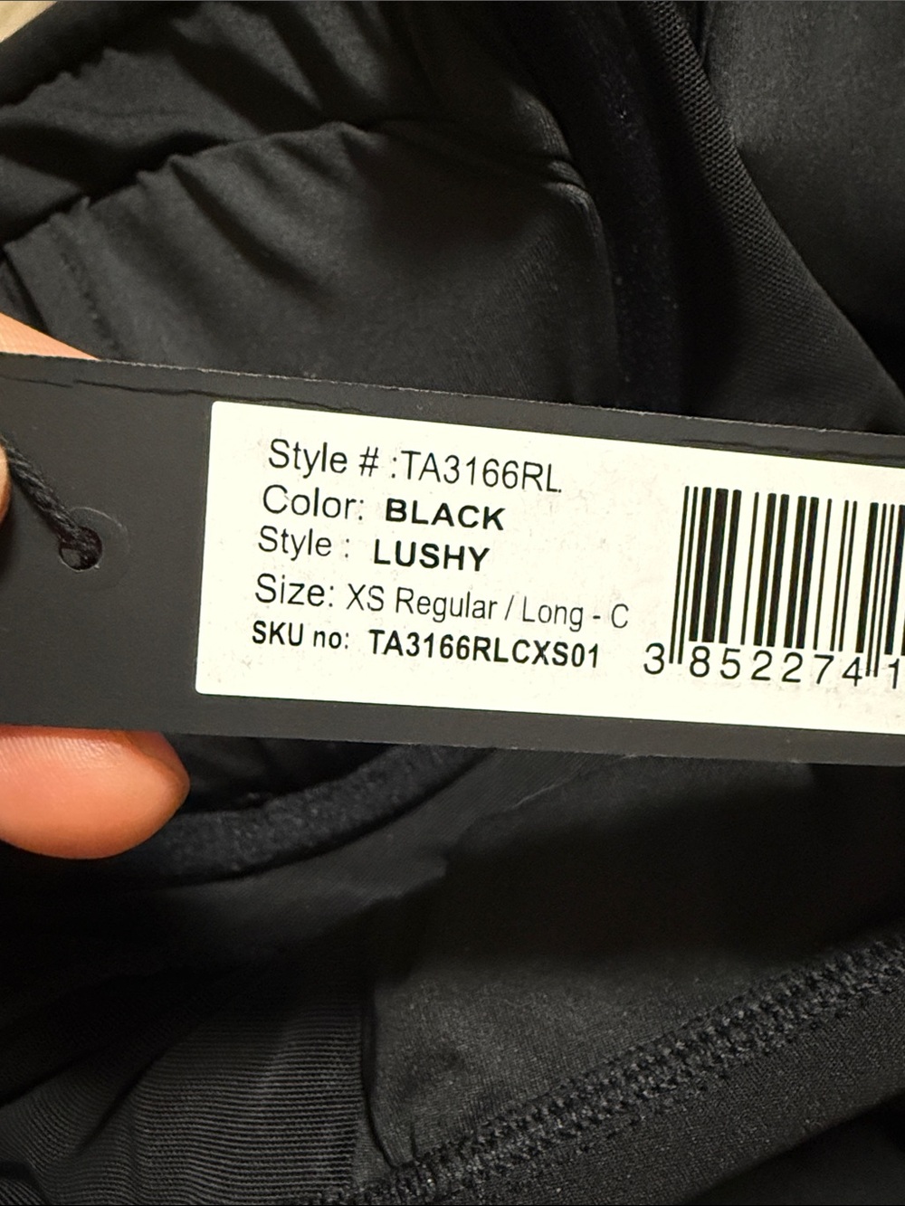 NWT $175 TA3 XS REGULAR LONG  TORSO C CUP  LUSHY STYLE 6 bin - Picture 4 of 5